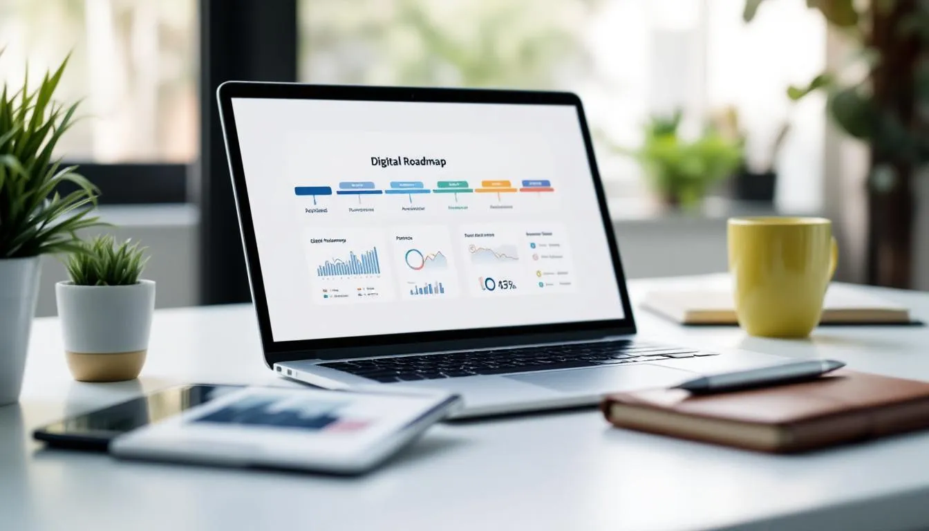 Erfolgreiche digitale Transformation Roadmap erstellen [Leitfaden]