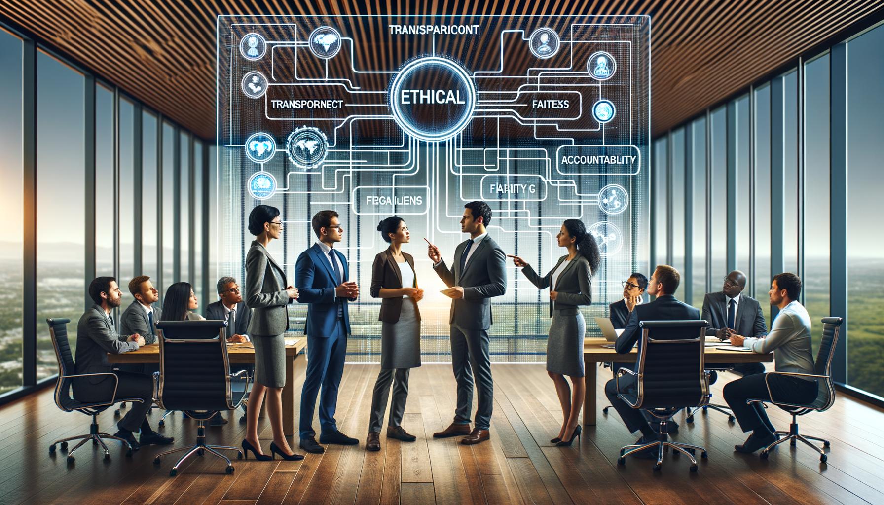 Was Ethik in der KI-Anwendung fordert