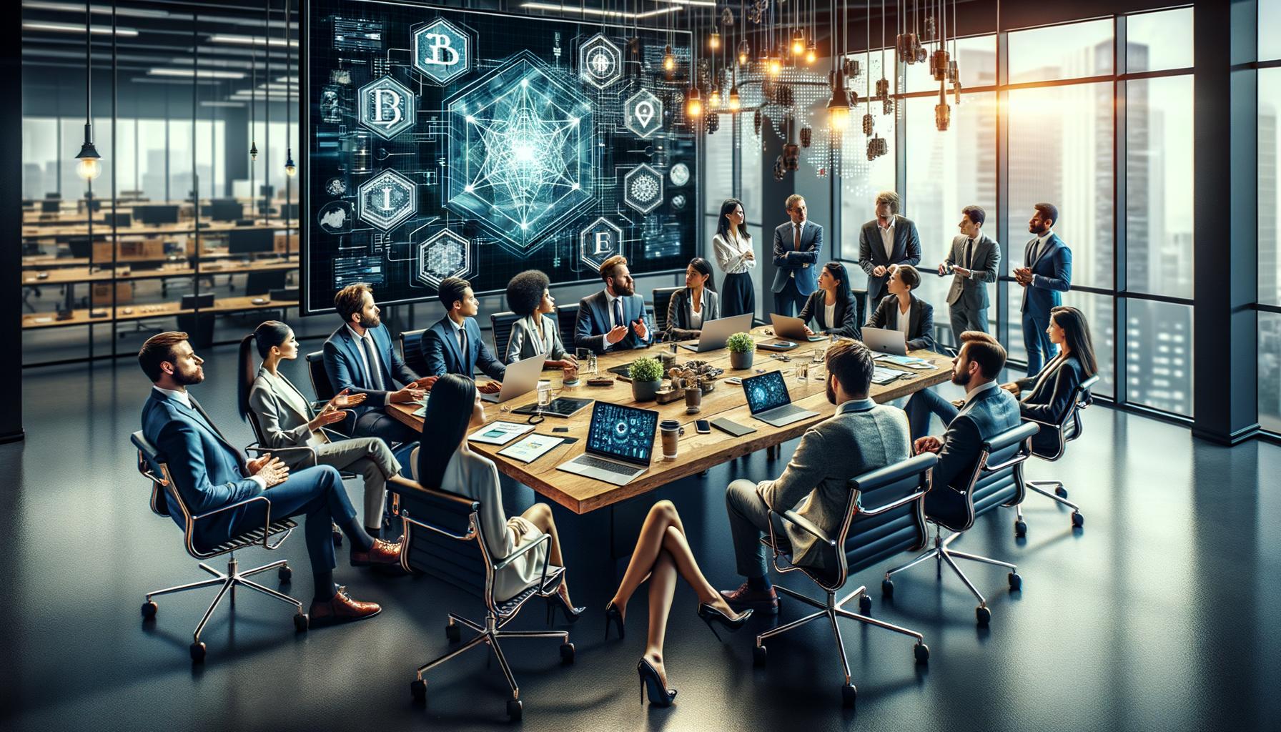 Wie Blockchain-Anwendungen im Geschäftsumfeld genutzt werden