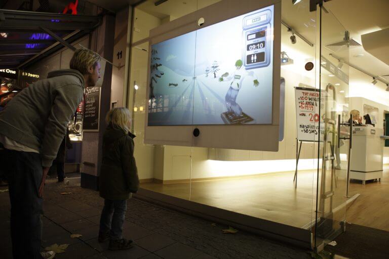 Digitales Schaufenster Gamification