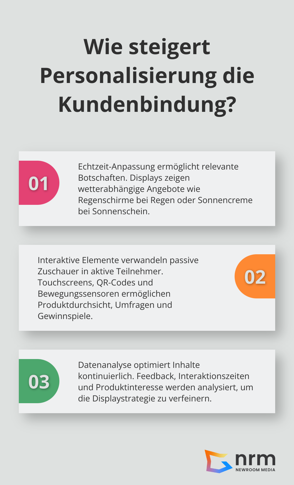 Infographic: Wie steigert Personalisierung die Kundenbindung?