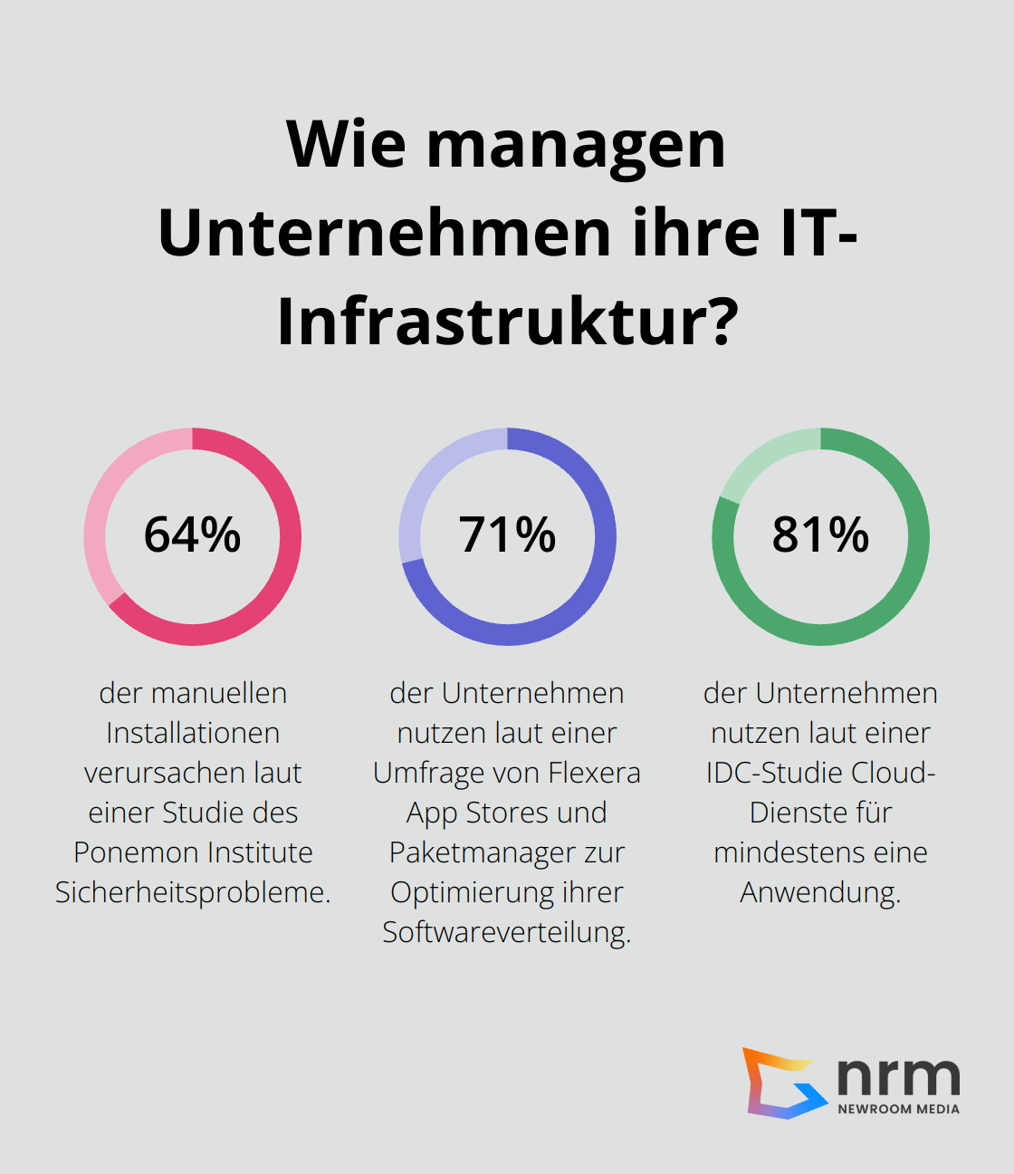 Infographic: Wie managen Unternehmen ihre IT-Infrastruktur? - Software Distribution