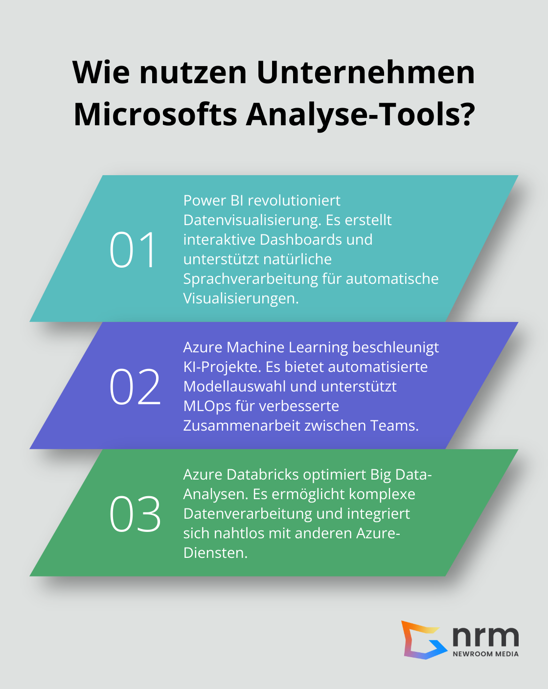 Infographic: Wie nutzen Unternehmen Microsofts Analyse-Tools?