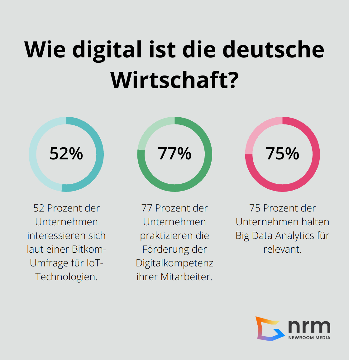 Infographic: Wie digital ist die deutsche Wirtschaft?