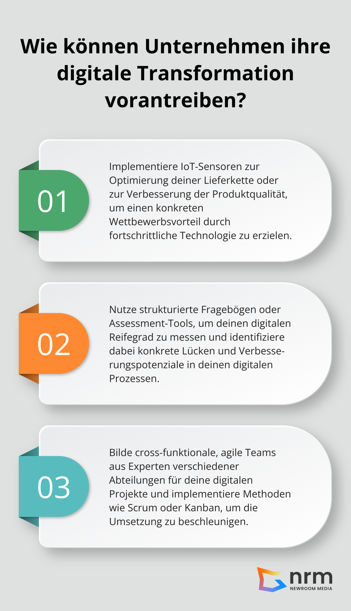 Infographic: Wie können Unternehmen ihre digitale Transformation vorantreiben?