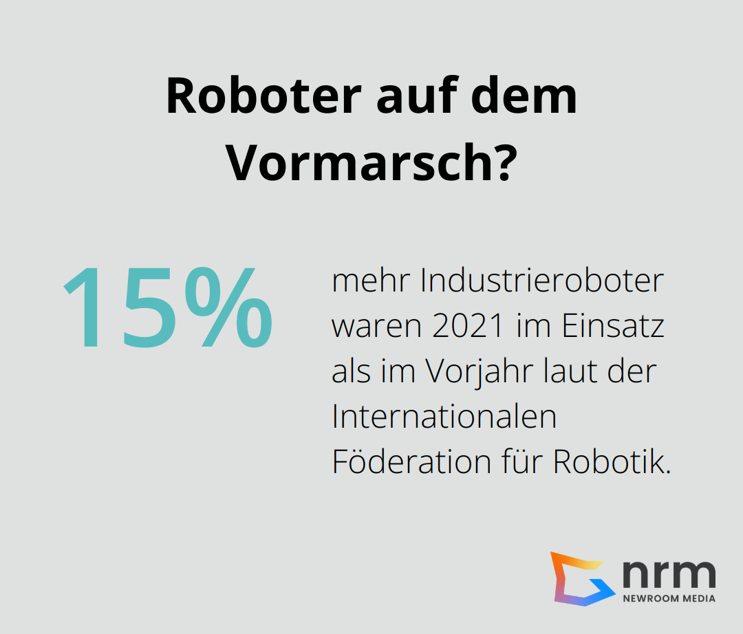 Infographic: Roboter auf dem Vormarsch? - zukunft der digitalisierung